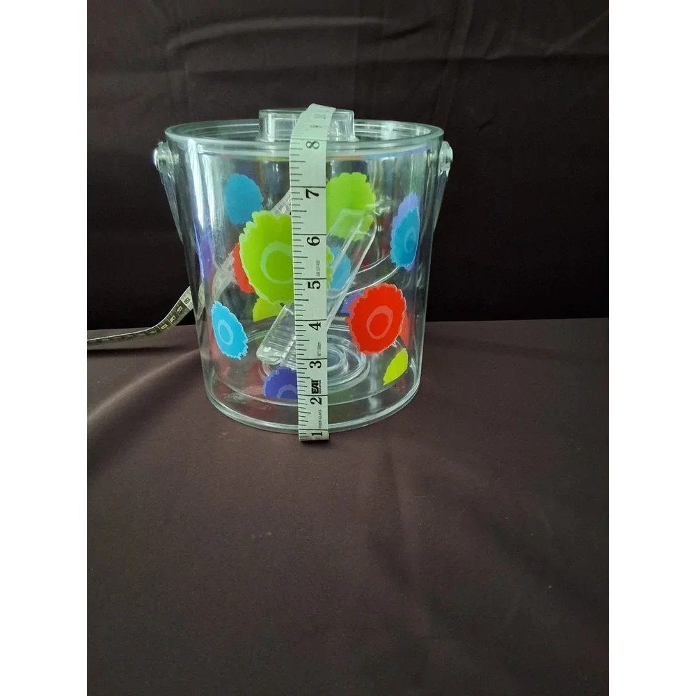 Vintage Acrylic Ice Bucket 